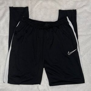 Nike Black and White Sweatpants